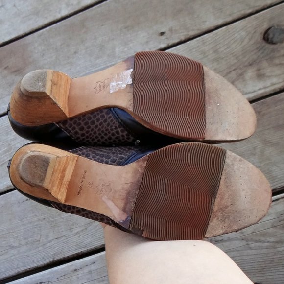 ALL BLACK brand Saddle-Oxford Shoes in Brown Leather size EU 37 / US 6.5 - Picture 11 of 13